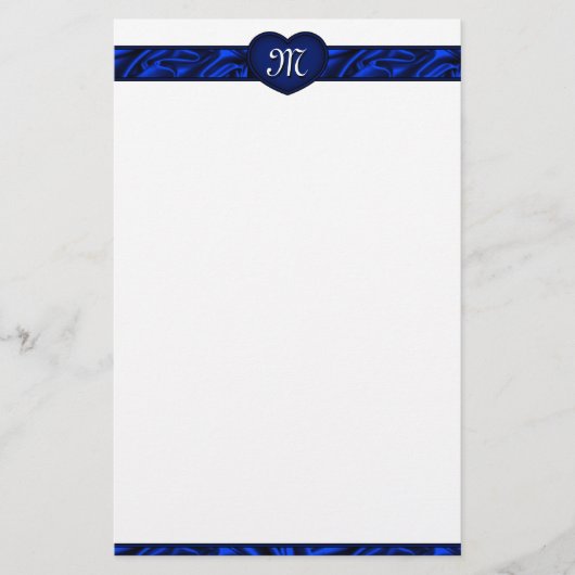 Monogram Stationery Briefpapier (Vorderseite)