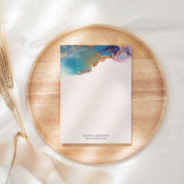 Monogram Stationspapier für Wasserfarben Briefpapier