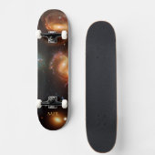Monogram Stephans Quintet Sterngalaxien im Weltrau Skateboard (Vorne)