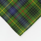 Monogram Stewart Hunting Tartan Fleecedecke (Ecke)