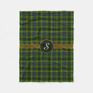 Monogram Stewart Hunting Tartan Fleecedecke