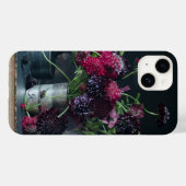Monogram Still Life-Blume mit Buch Case-Mate iPhone Hülle (Rückseite (Horizontal))