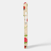 Monogram Strawberry Ladybug Muster Case-Mate iPhone Hülle (Rückseite / Links)