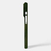 Monogram Stylisches Red Airplane Foto, Aviation Case-Mate iPhone Hülle (Rückseite / Links)