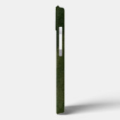 Monogram Stylisches Red Airplane Foto, Aviation Case-Mate iPhone Hülle (Rückseite / Links)