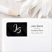 Monogram Stylish Geometric Black Pattern (Insitu)