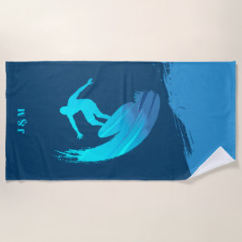 Monogram Summer Nautic Strandtuch