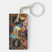 Monogram Summer Travel Schlüsselanhänger (Rückseite)