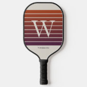 Monogram Sunset Gradient Pickleball Schläger (Vorderseite)