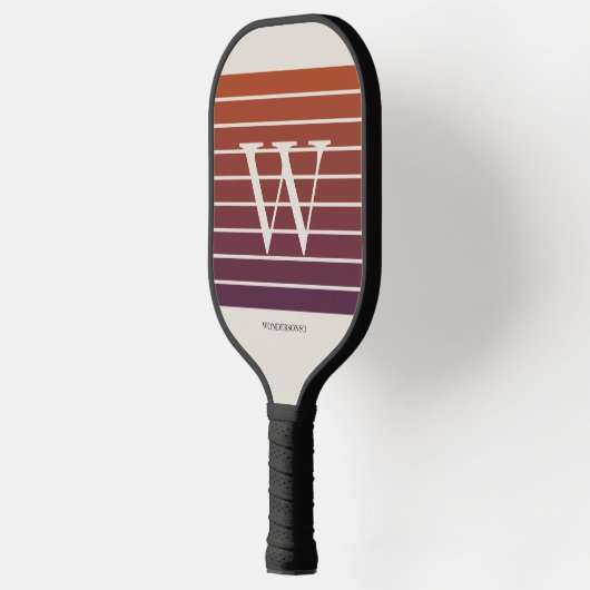Monogram Sunset Gradient Pickleball Schläger (Links)