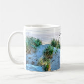 Monogram Sunset on Florence Oregon Dunes Kaffeetasse (Links)