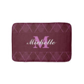 Monogram Sweater Bath Mat Badematte (Vorderseite)