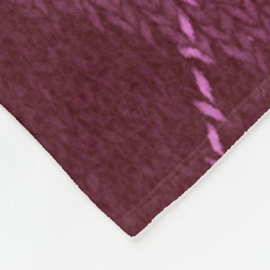 Monogram Sweater Blanket Fleecedecke (Ecke)