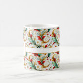 Monogram Swirbelt blumenreich Kaffeetasse (Mittel)