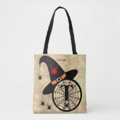 Monogram T Cloudy Hexenspinnen Name All-over Tasche (Vorderseite)