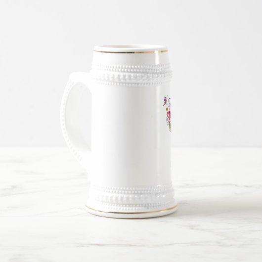 Monogram T Gift Tasse (Vorderseite Links)
