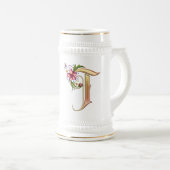Monogram T Gift Tasse (VorderseiteRechts)
