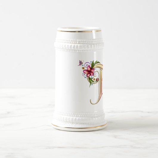 Monogram T Gift Tasse (Mittel)