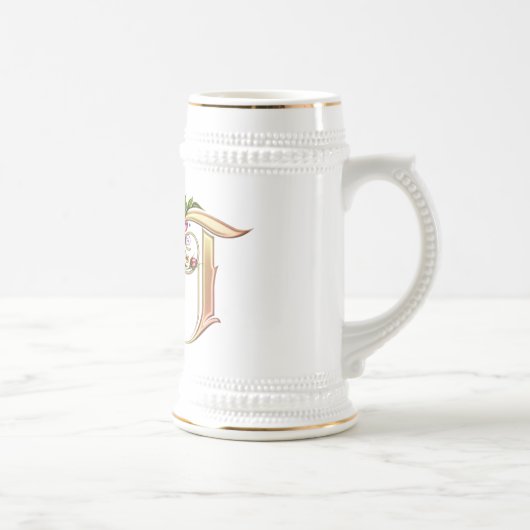 Monogram T Gift Tasse (Rechts)