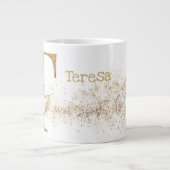 Monogram "T" Jumbo Tasse Soup Ice Cream (Vorderseite)
