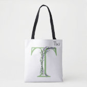 Monogram T Lavendel Eucalyptus Tasche (Vorderseite)