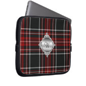 Monogram Tartan Karierte Laptop-Abdeckung Laptopschutzhülle (Vorne Rechts)