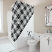 Monogram Tartan Plaid  Duschvorhang (Beispiel)