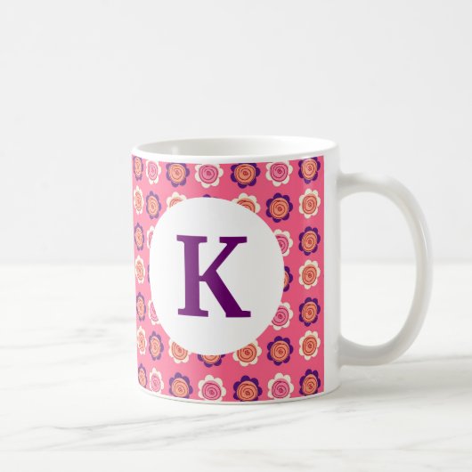 Monogram-Tasse für kundenspezifischen Druck-Kaffee Kaffeetasse (Rechts)