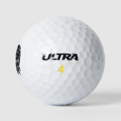 Monogram Tattoo Angel Wing Golfball (Logo)