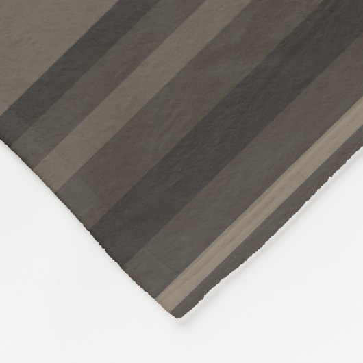 Monogram Taupe Fleecedecke (Ecke)