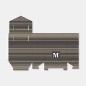 Monogram Taupe Geschenkschachtel (Ungefaltet)