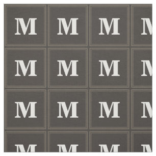 Monogram Taupe Stoff