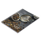 Monogram Tea Notizblock (Linke Seite)