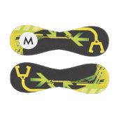 Monogram, Technical halftone background 4 Baseball (Paneele)