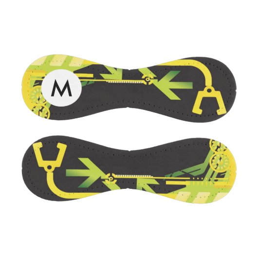 Monogram, Technical halftone background 4 Baseball (Paneele)