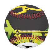 Monogram, Technical halftone background 4 Baseball (Rückseite)