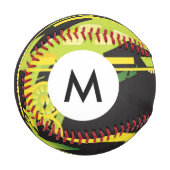 Monogram, Technical halftone background 4 Baseball (Vorderseite Links)