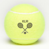 Monogram Tennis Tennisbälle (Rückseite)
