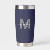 Monogram Thermobecher (Rückseite)