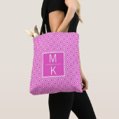 Monogram Tiled Square Pink GL Splitter Tasche (Von Nahem)