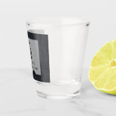 Monogram TRAUZEUGE Trauzeugen Trauzeuge PinStripes Schnapsglas (Rechts)