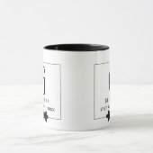 Monogram TRAUZEUGE Trauzeugen Trauzeuge Schwarze K Tasse (Zentrum)