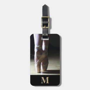 Monogram Travel Ballet Toe Dance Shoes Gepäckanhänger