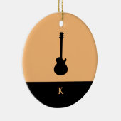 Monogram Travel Music Electric Bass Gitarre Keramik Ornament (Rechts)