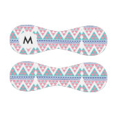Monogram Tribal aztec farbiges Muster Baseball (Paneele)