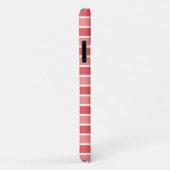 Monogram Trio Watermelon Pink Stripes Muster Case-Mate iPhone Hülle (Hinten/Rechts)