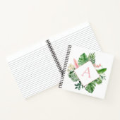 Monogram Tropical Palms Green Notizblock (Innenseite)