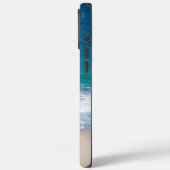 Monogram Tropical Sandstrand Personalisiert Case-Mate iPhone Hülle (Rückseite / Links)