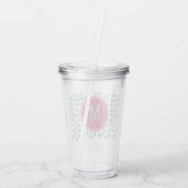 MONOGRAM Tumbler Acryltrinkbecher (Rückseite)