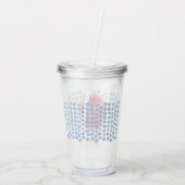 MONOGRAM Tumbler Acryltrinkbecher (Rückseite)